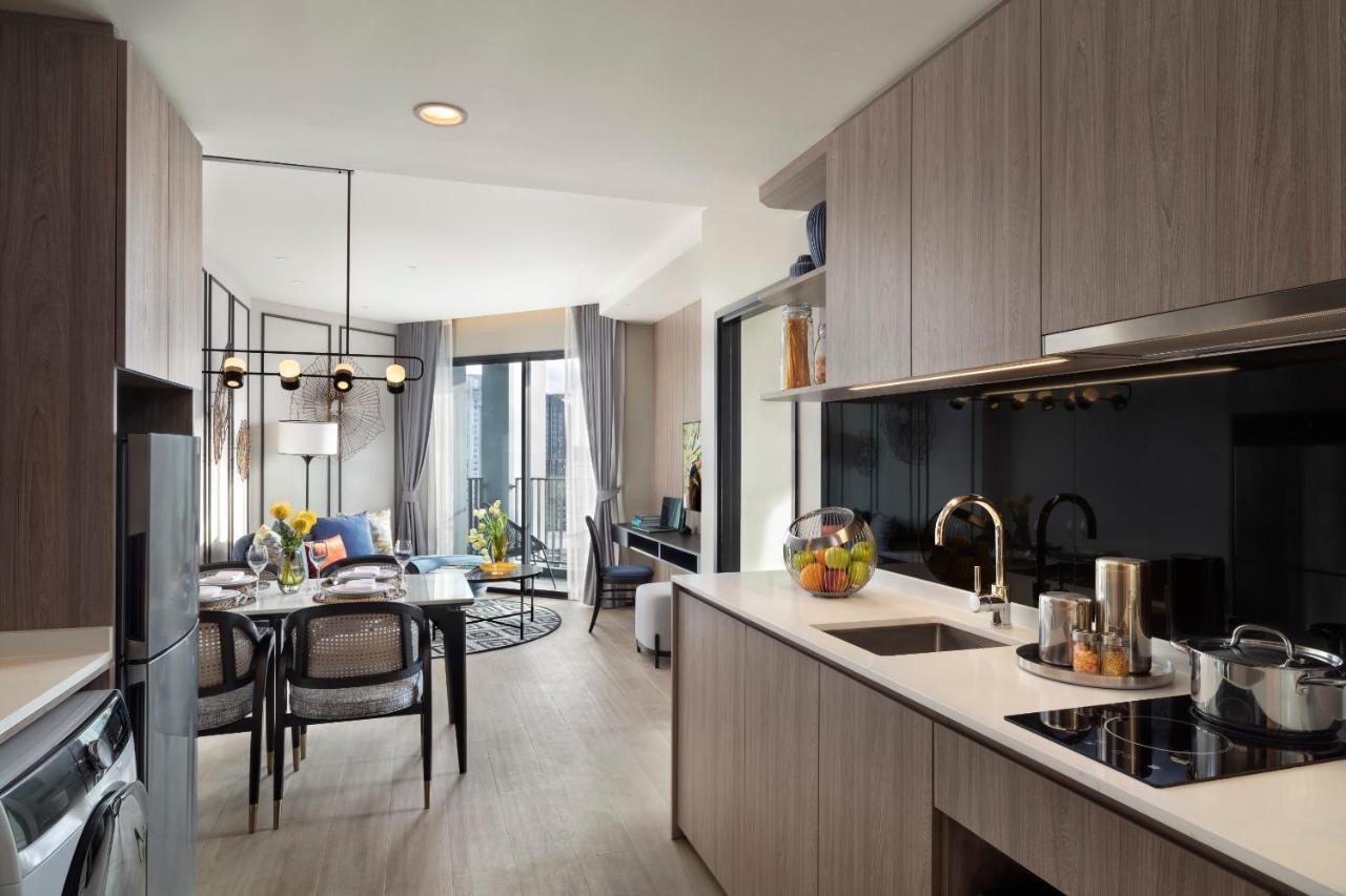 Somerset 파타야 외부 사진 The kitchen of a typical apartment