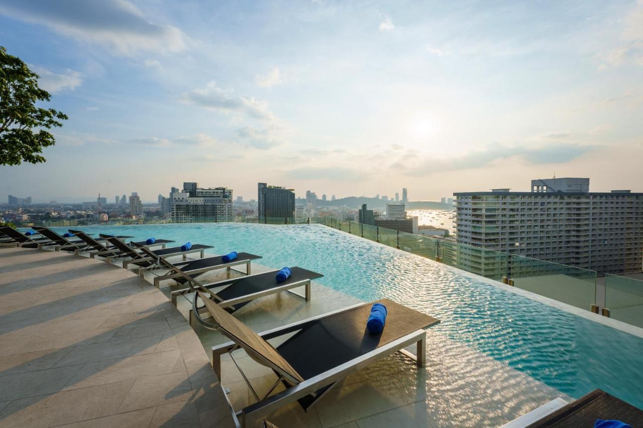 Somerset 파타야 외부 사진 Infinity pool at the 39th floor