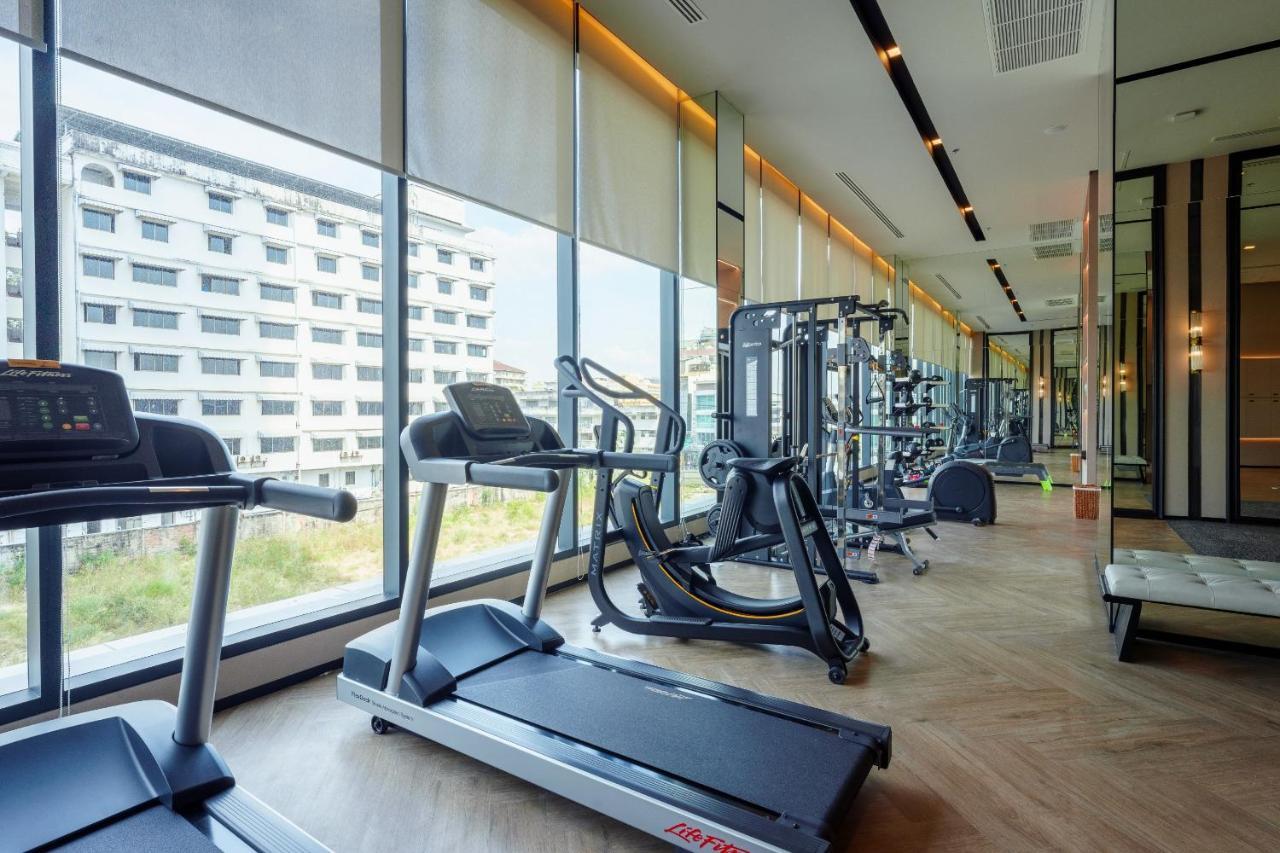 Somerset 파타야 외부 사진 The gym at the hotel