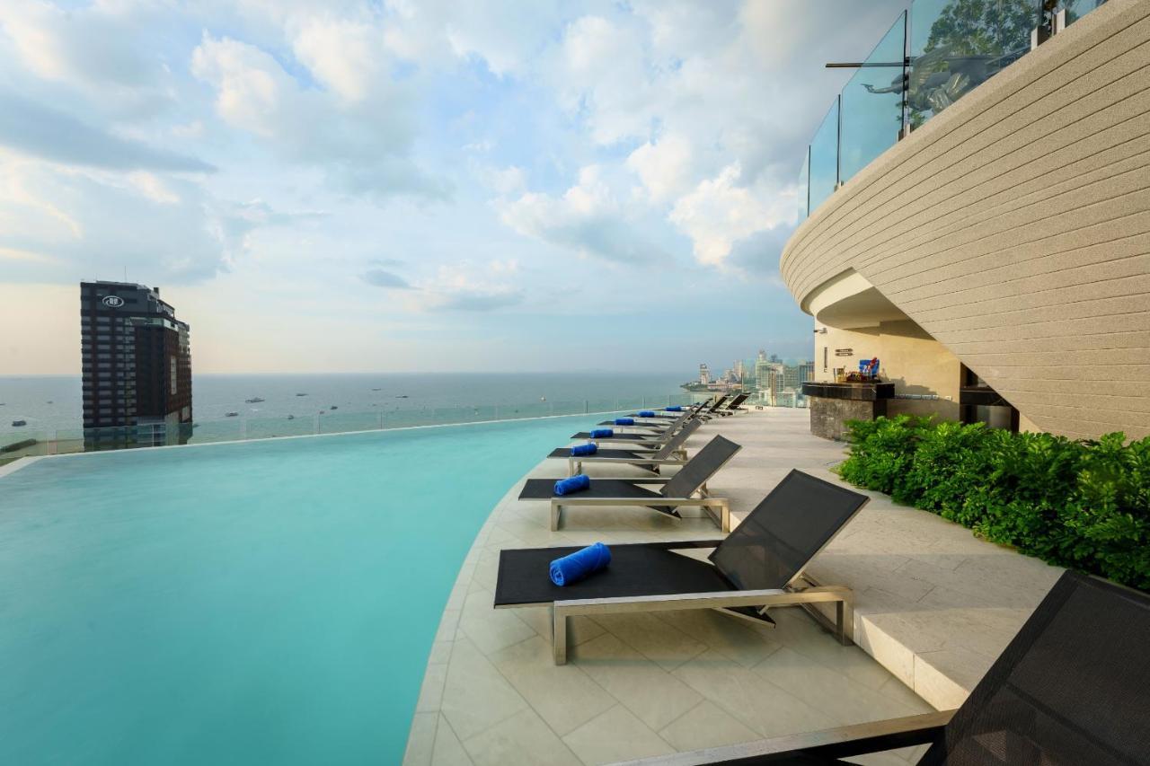 Somerset 파타야 외부 사진 Infinity pool at the 39th floor
